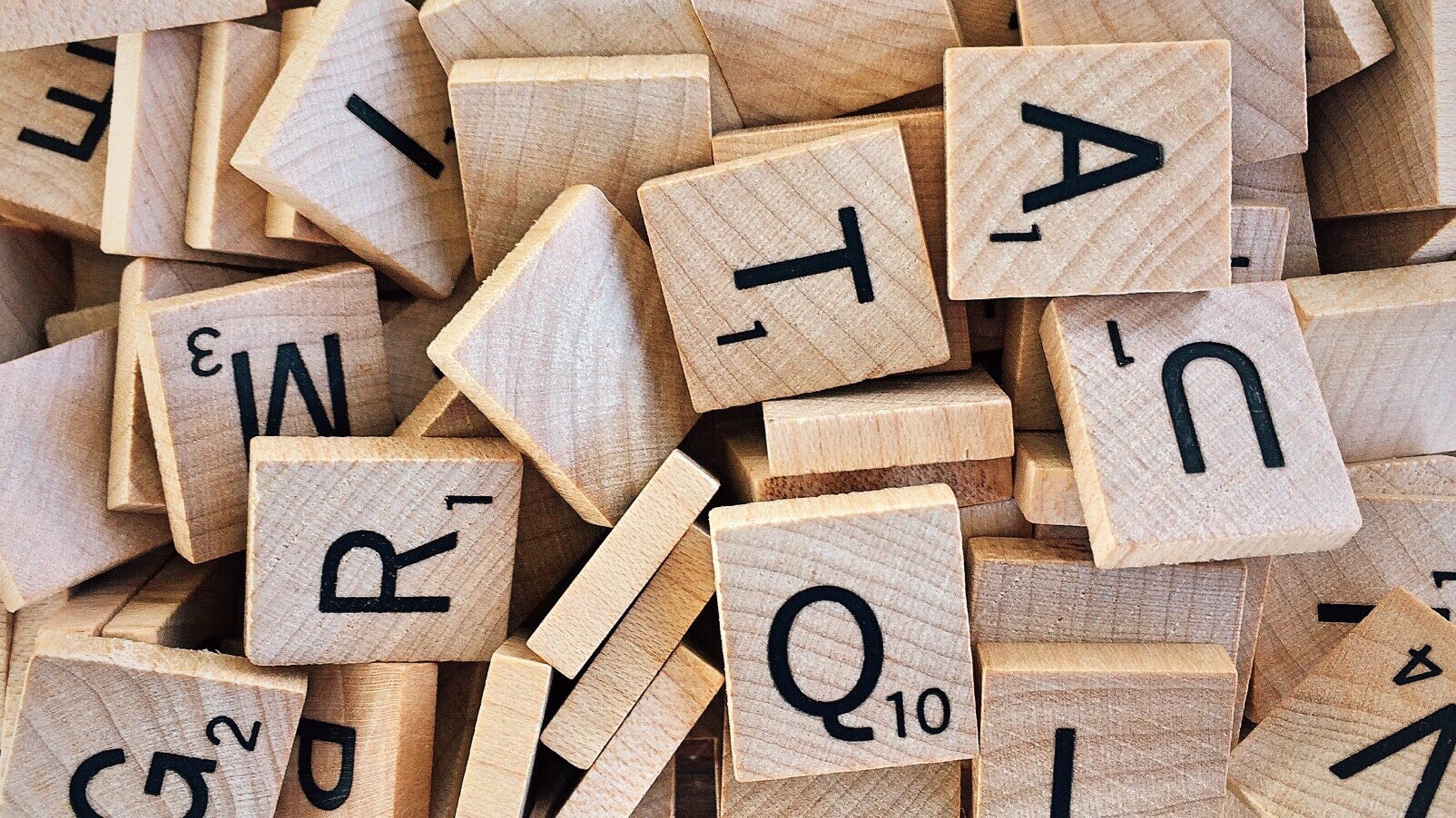 Scrabble letter