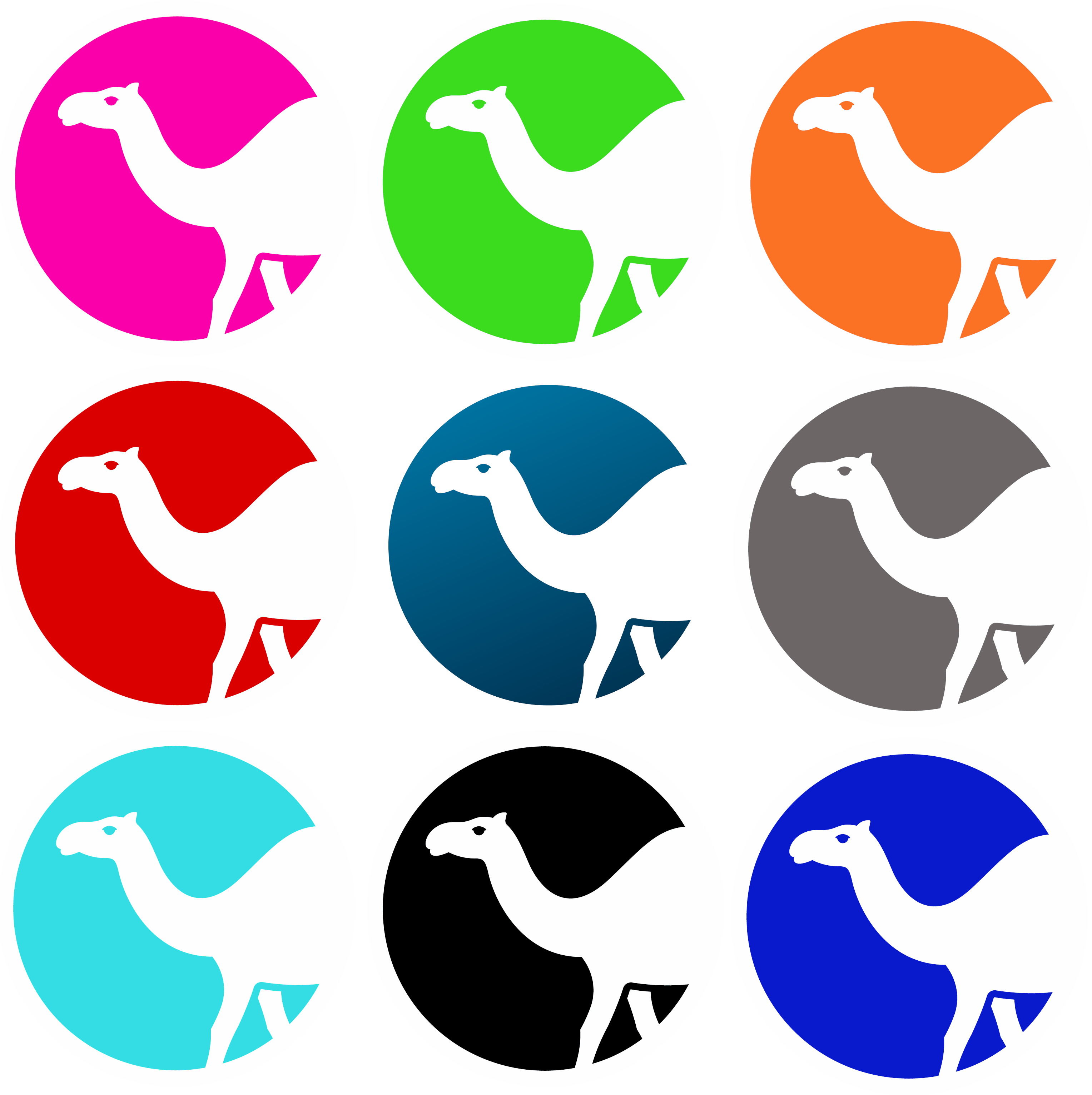 Perl new logo - camels