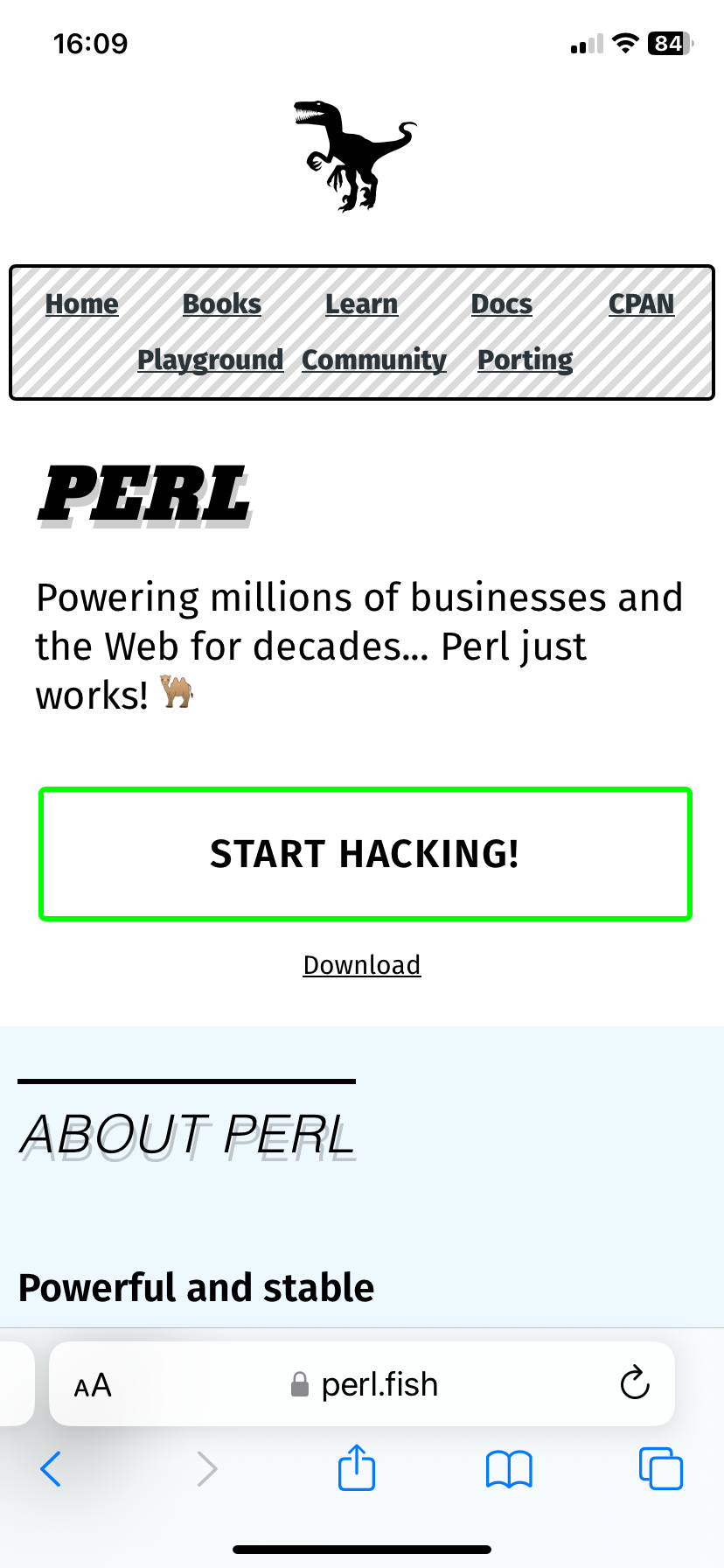Perl Fish Mobile
