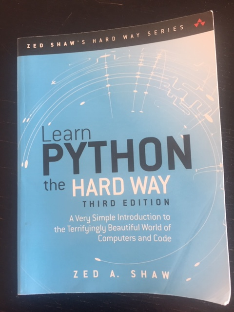 Learn Python the hard way