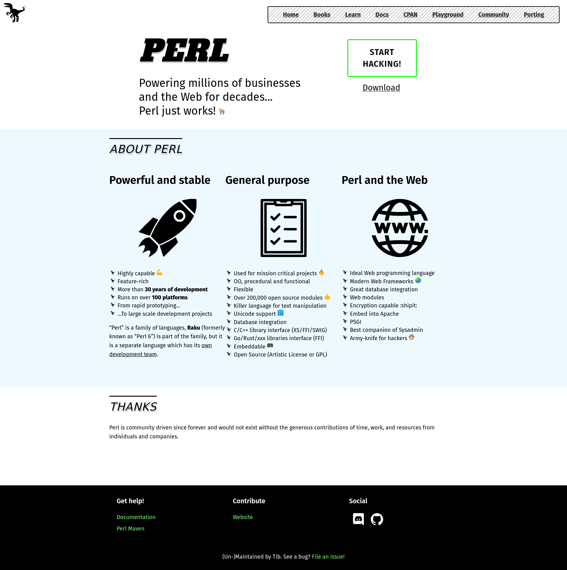 Perl Fish Index