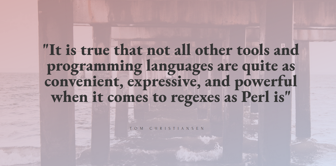 Perl <3 Regex