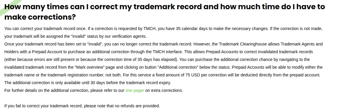 Fix TMCH mark submission